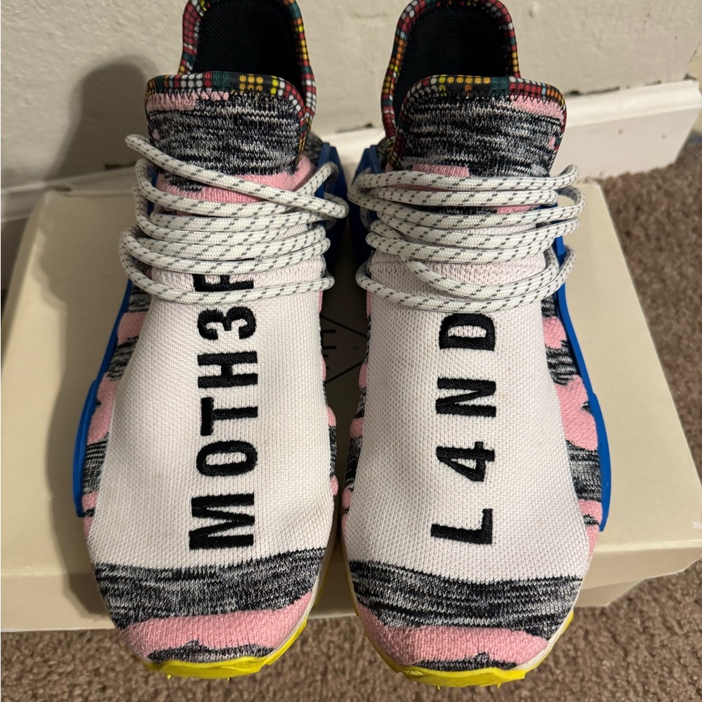 Size 10.5 - adidas Pharrell x NMD Human Race Trail Solar Pack